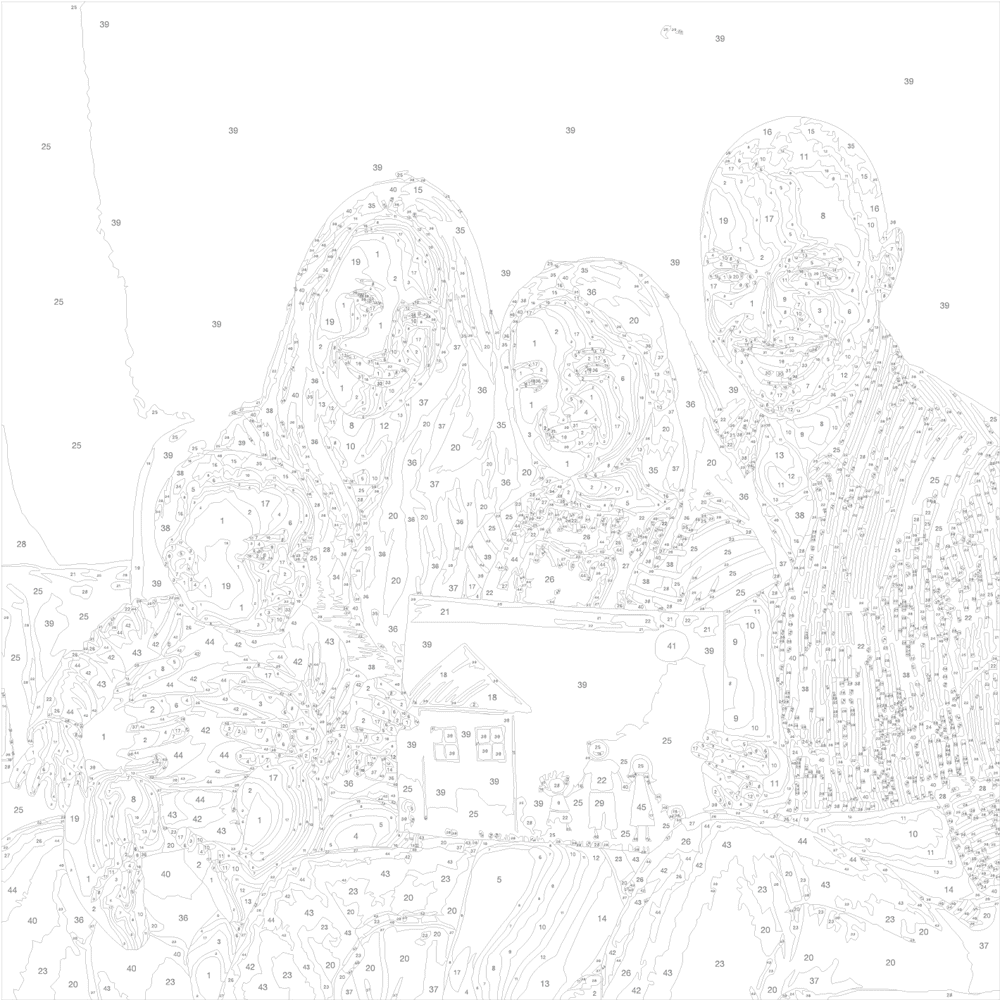 GIF file for Paint by Numbers-Browse the painting restoration process